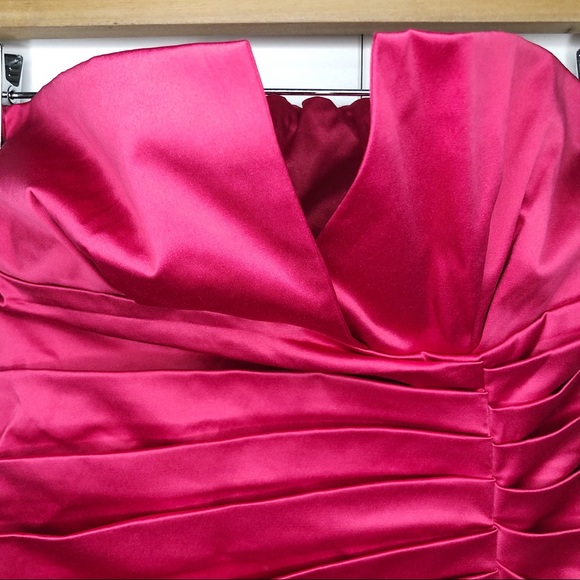 Urban Behaviour Small Women Pink Strapless Dress - Picture 8 of 8